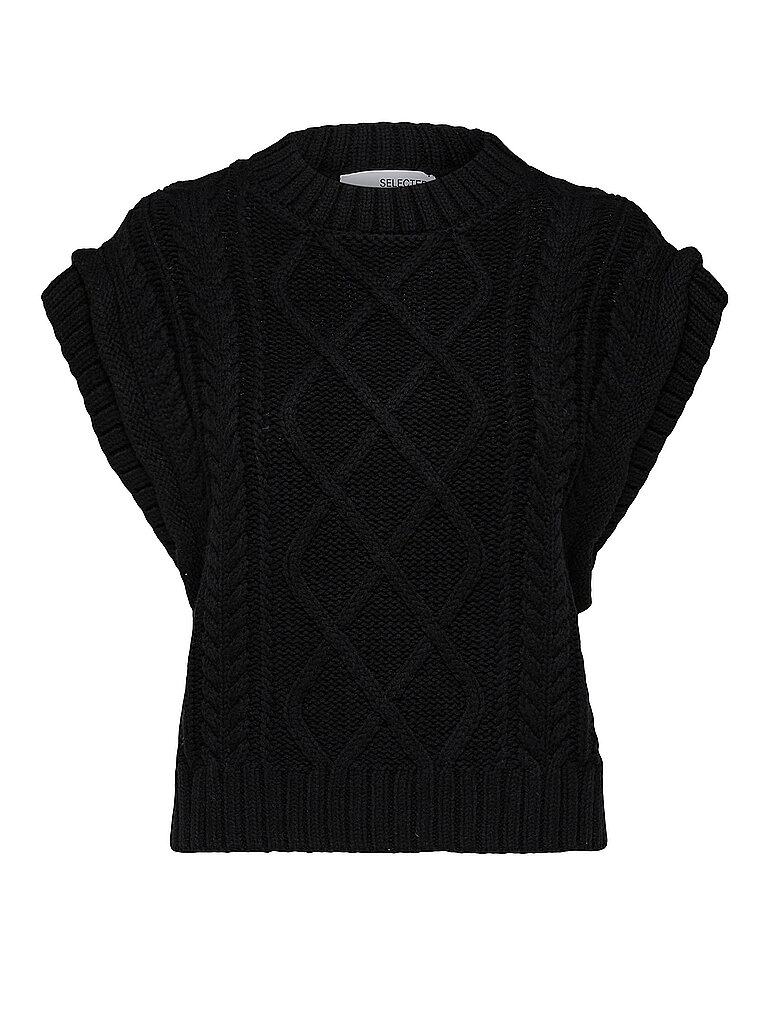 SELECTED FEMME Pullunder SLFPIPER schwarz | S